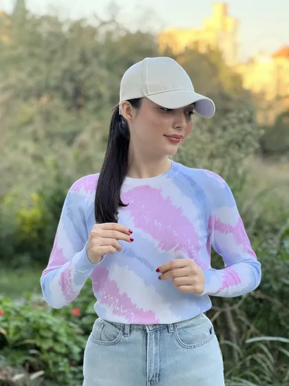 بلوز بافت آبرنگی