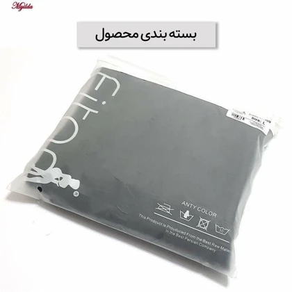 لگینگ زنانه مشکی فیتن فرخ زادی مدل ساعت شنی