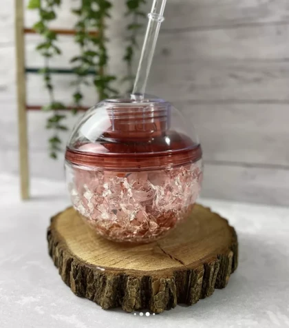 لیوان اسموتی ژله ای