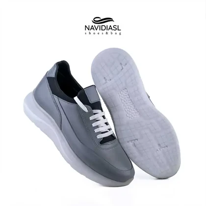 کفش مردانه اسپرت طبی چرم کد 6003002