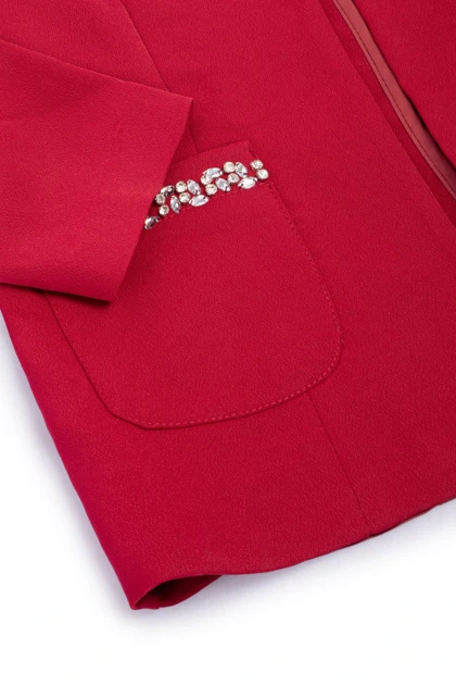 کت کرپ زرشکی - 2138