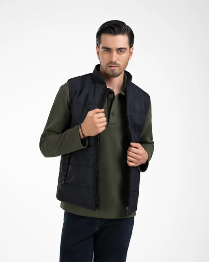 ام کی کالکشن جلیقه mk-22243-black