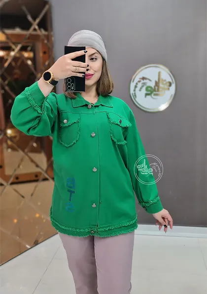 مانتو کتان BTS