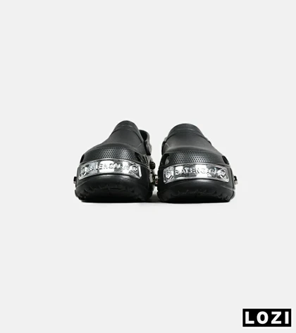 صندل مردانه مشکی BALENCIAGA crocs