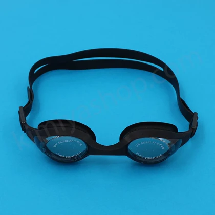 عینک شنا اسپرت مشکی ضد بخار با محافظ UV