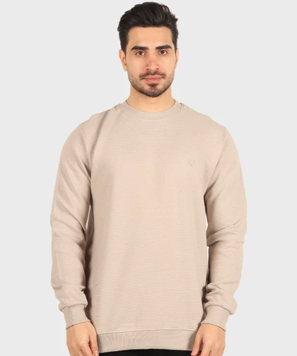 تیشرت آستین بلند مردانه یقه گرد 6046