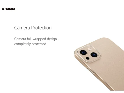 قاب نازک مات آیفون 14 پلاس Kzdoo iPhone 14 Plus Air Skin Case