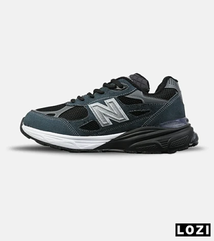 کفش کتانی مردانه و زنانه مشکی فیلی NEW BALANCE 990 مدل 8744