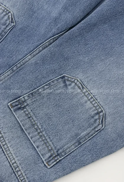 شلوارک جین واید قد 80کد1004174