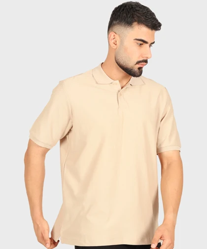 تیشرت یقه دار مردانه ساده 0596