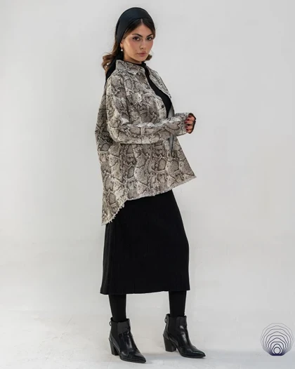 کت پوست ماری زنانه زارا