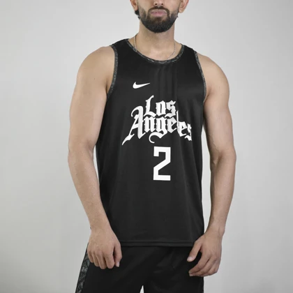 ست رکابی و شلوارک ورزشی مردانه لس آنجلس مدل PY-Nike-4C0468 مشکی