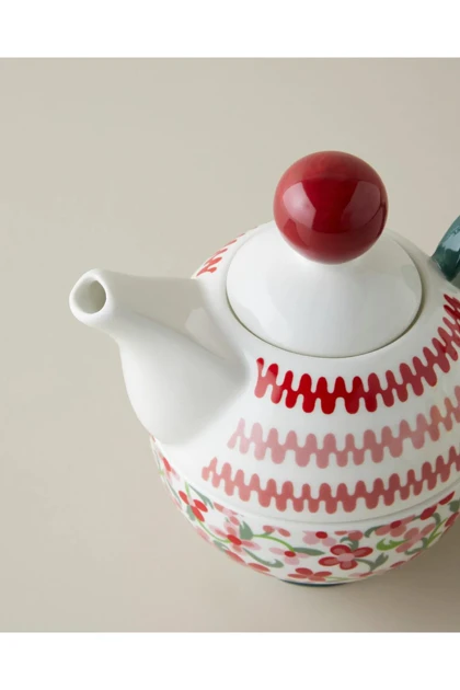 ست قوری English Home مدل Country Bloom New Bone China