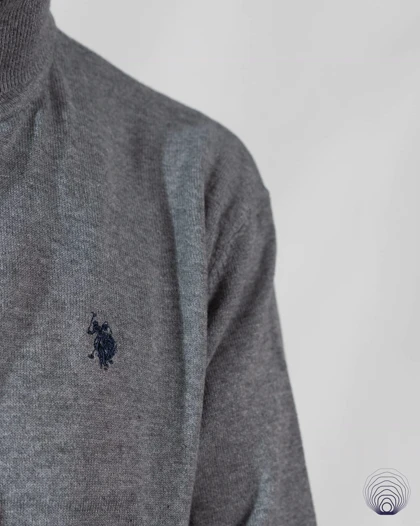 پلیور یقه اسکی مردانه U.S.Polo Assn – دو رنگ کاربردی