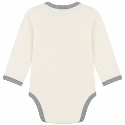 بادی آستین بلند نوزادی ماییلدا مدل فیل کد 5883