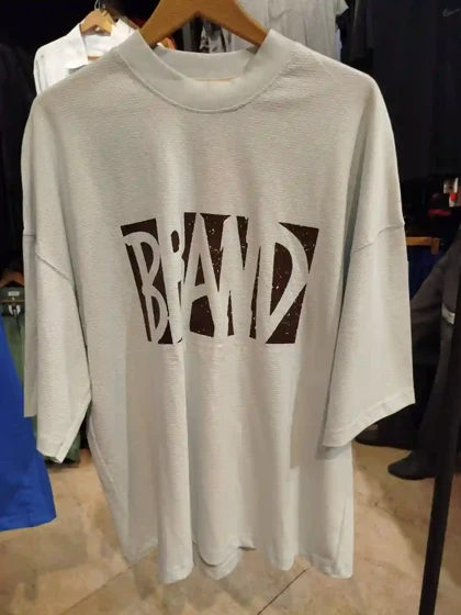 تیشرت سوزنی مدل BRAND