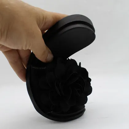 دمپایی روفرشی زنانه نیکتا مدل 016-10 کد 1255-BK