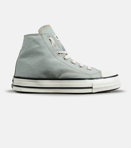 کفش کتانی ساق‌دار مردانه و زنانه سبز All STAR مدل 7086