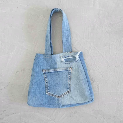 کیف جین اسپورت ساده کد 8009