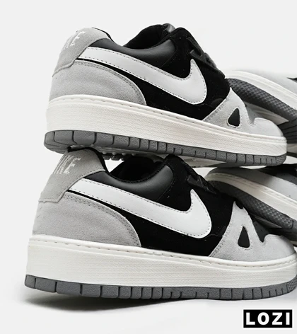 کفش کتانی مردانه مشکی طوسی نایک NIKE SB