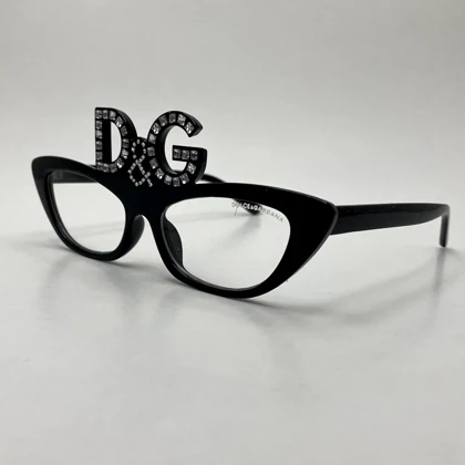عینک فشن دولچه گابانا عدسی شفاف خاص