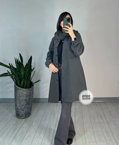 پالتو دکمه دار روناک