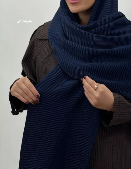 شال پاییزه پلیسه نازلی