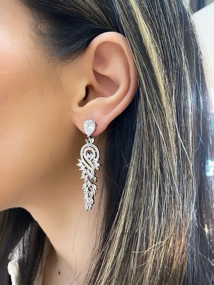 گوشواره جواهری