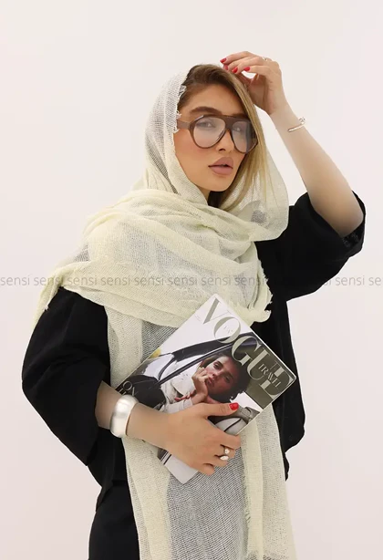 شال کنفی حصیری کد1005699