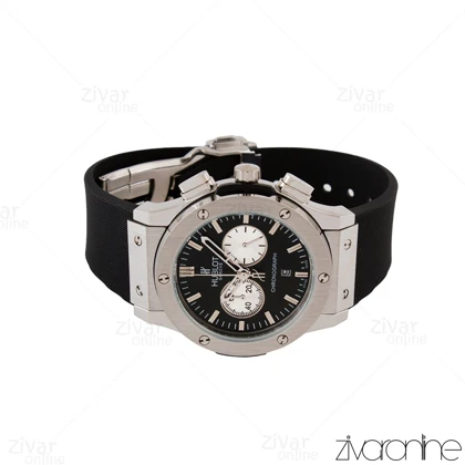 ساعت هابلوت مردانه کلاسیک فیوژن سه موتوره نقره ای 104896