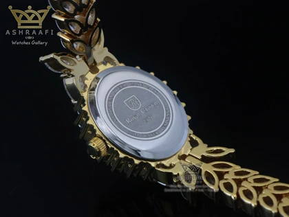 ساعت رویال کرون نگین‌دار طلایی Royal Crown Diamond L1