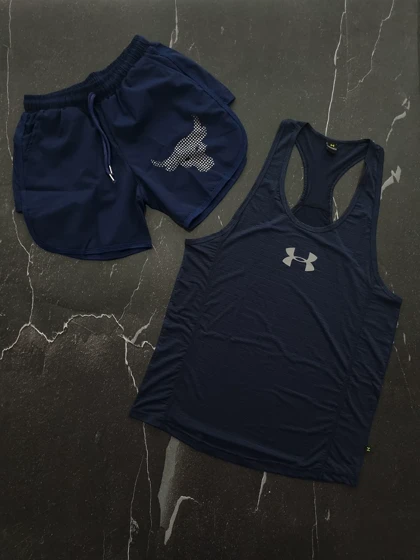 ست رکابی و شلوارک آندرآرمور با 6 رنگ