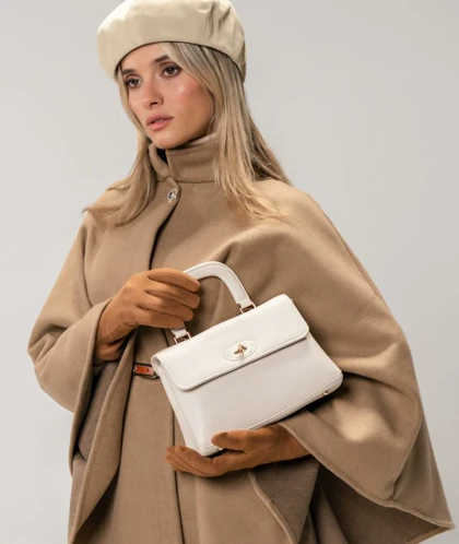 کیف دستی زنانه چرم مصنوعی مینیمال دیوید جونز DAVIDJONES