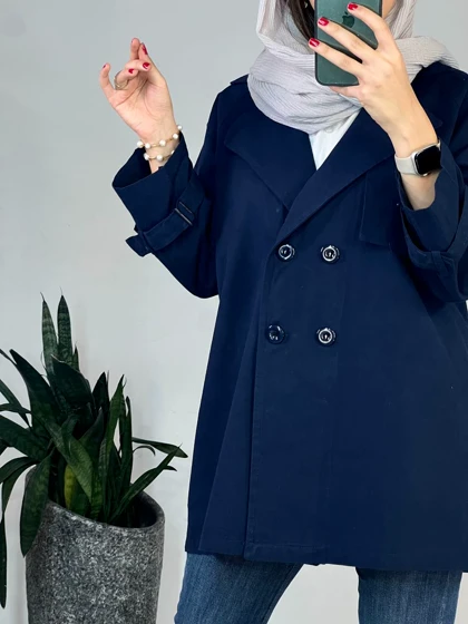 مانتو کتی لینن الیزابت (با قد بلندتر)(ایراد دار)