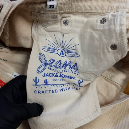 شلوار جین نیم بگ بدون جنسیت jack & jones کد 366