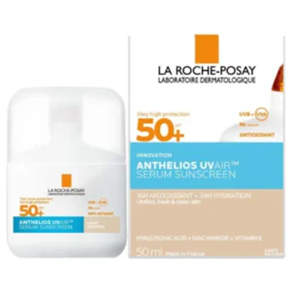 ضدآفتاب سرمی رنگی لاروش پوزای آنتلیوس UVair SPF50 مدل Light Natural