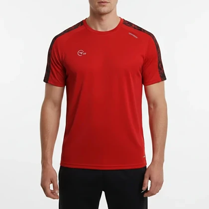 تیشرت ورزشی فلامنت سوزنی مردانه تکنیک پلاس 07 مدل TS-170