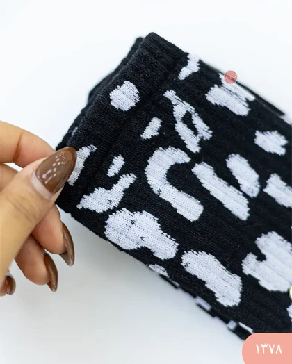 جوراب ساق بلندپلنگی 1378