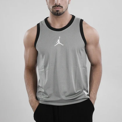 رکابی ورزشی مردانه جردن مدل Dri Fit-228 طوسی