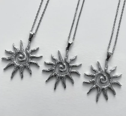 گردنبند اسپیرال خورشید