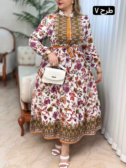 پیراهن فلور آتوسا 2925