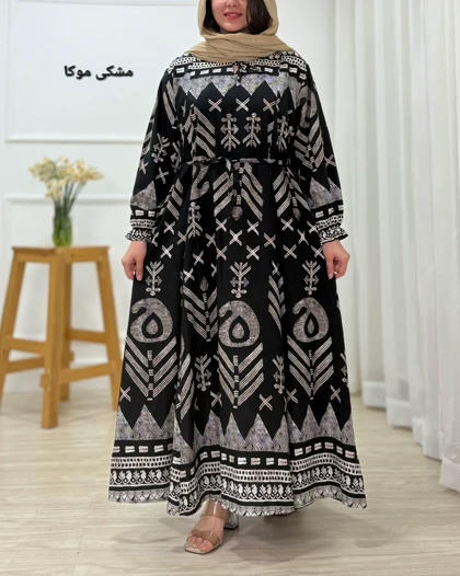پیراهن ساحلی نخی آنیا ( طوبا نخی ) کد محصول 1596