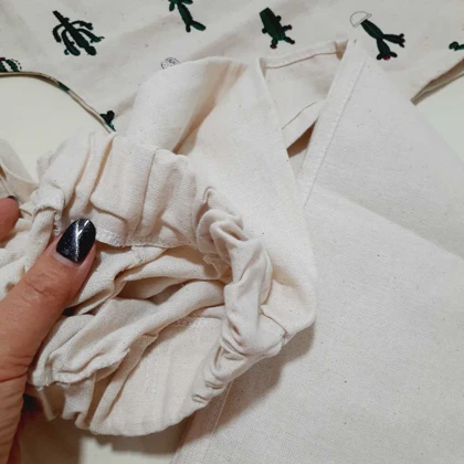 کراپ شلوار دخترانه کاکتوس لینن