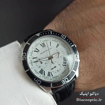 ساعت مچی مردانه برند مونت بلانک سه موتور مدل DO1155