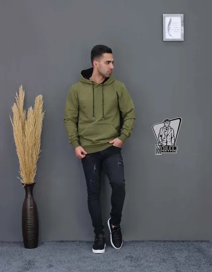 هودی کلاهدار ساده ZARA