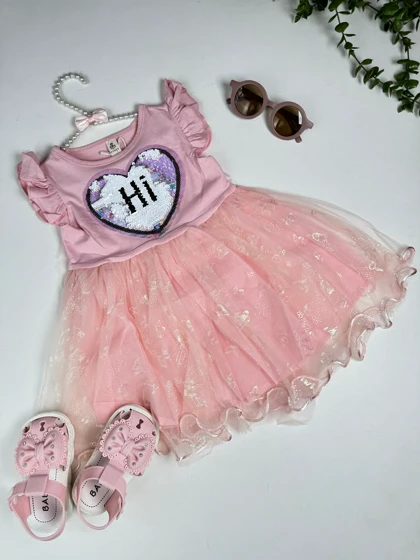 پیراهن پولک دوزی آنا