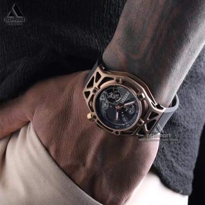 ساعت هابلوت فراری دست دوم Hublot Techframe Ferrari Tourbillon GRK-ST