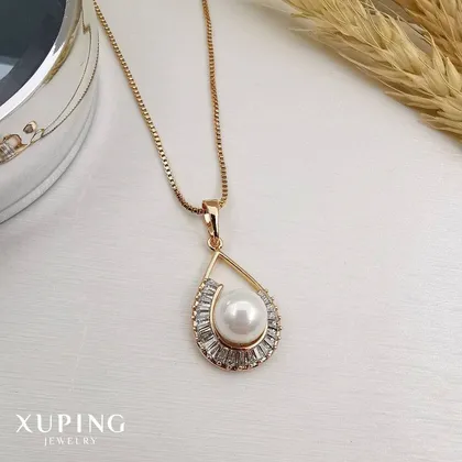 پلاک مرواریدی نگین‌دار برند ژوپینگ