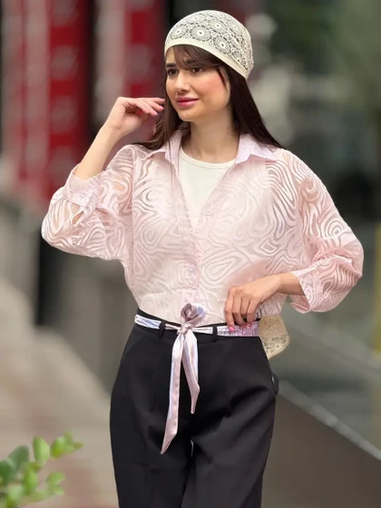 شومیز شیشه ای راشل