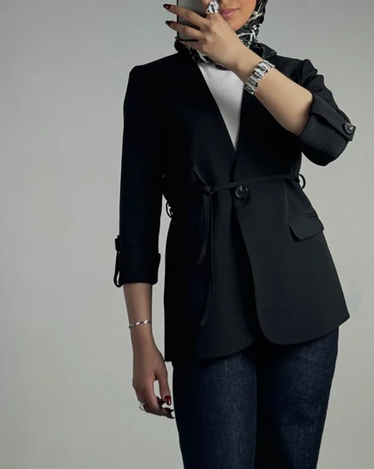 کت یقه هفت جیب فیلتو  کد 100167